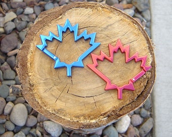 Canada Maple Leaf Carabiner! Limited Quantity! Truley Unique.  Golf Towel holder, keychain, many other uses.
