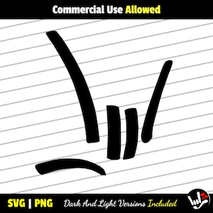 ASL SVG I Love You ily Signs • Black And White Versions svg png • American Sign Language svg • sign language clipart • cut files • printable
