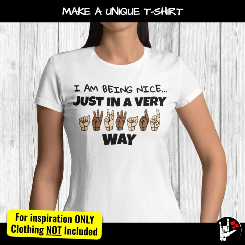 ASL SVG Awkward Way Sign Language SVG Cut Files Etsy Singapore