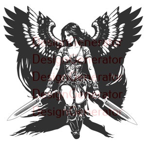 11 Valkyrie SVG and PNG Bundle – Norse Warrior Goddess Digital Files for Laser Engraving, CNC, Wood Burning, Decals, T-Shirts and Stickers