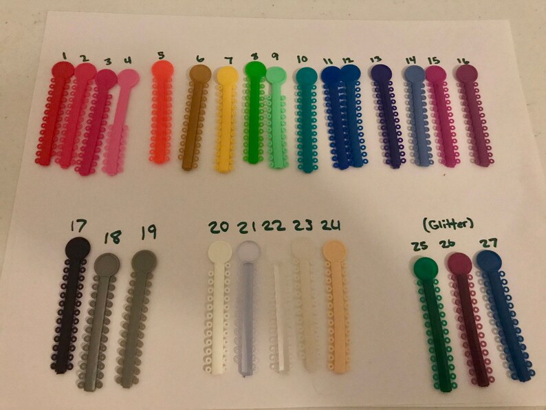 Heart Shape CUSTOM Fake Braces Prop Retainer with Brackets Etsy