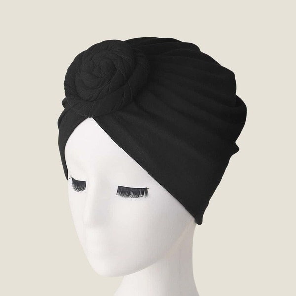 tied turban