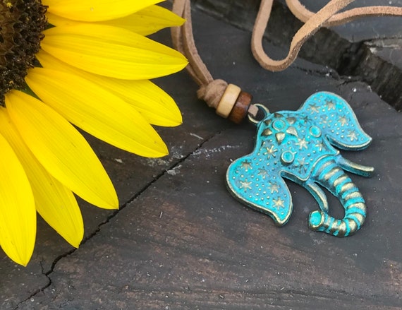 Elephant rear view mirror best sale charm