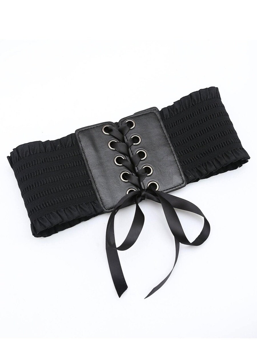 Lace up Corset Belt Etsy