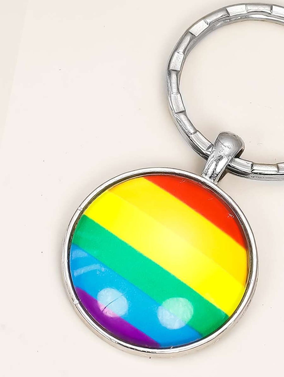 Pride Rainbow Keychain Etsy