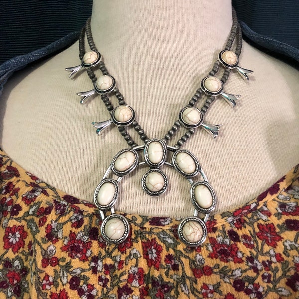 Squash Blossom Necklace Etsy