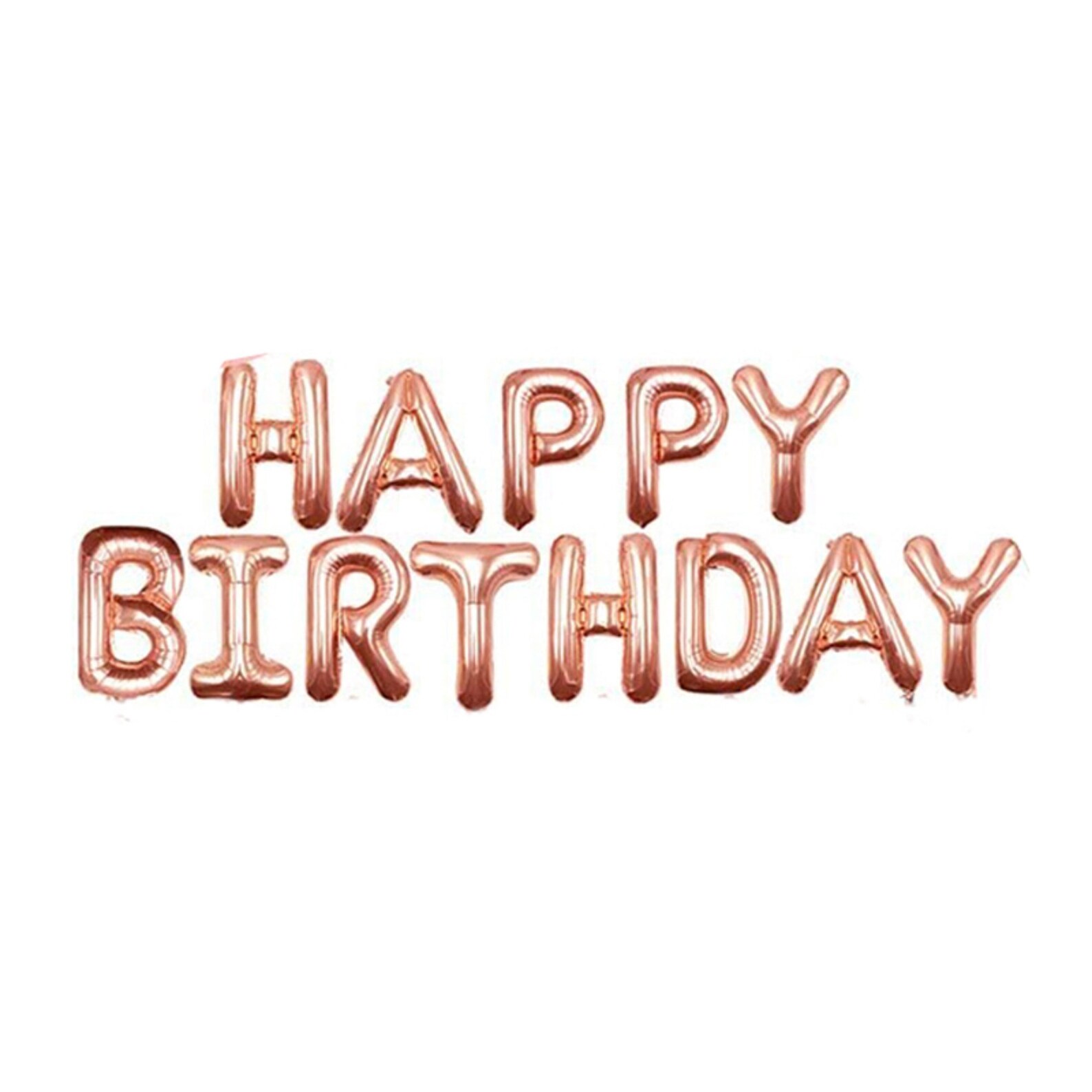 47Pcs Happy Birthday Decorations ROSE GOLD Party Supplies Etsy