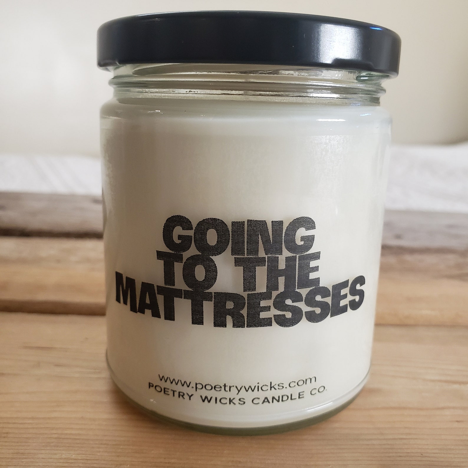 GOING To THE MATTRESSES 100 Soy Candle Hand Poured Etsy