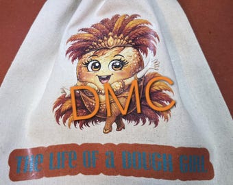 Bolsa de pan reutilizable, diseño divertido de juego de palabras con pan