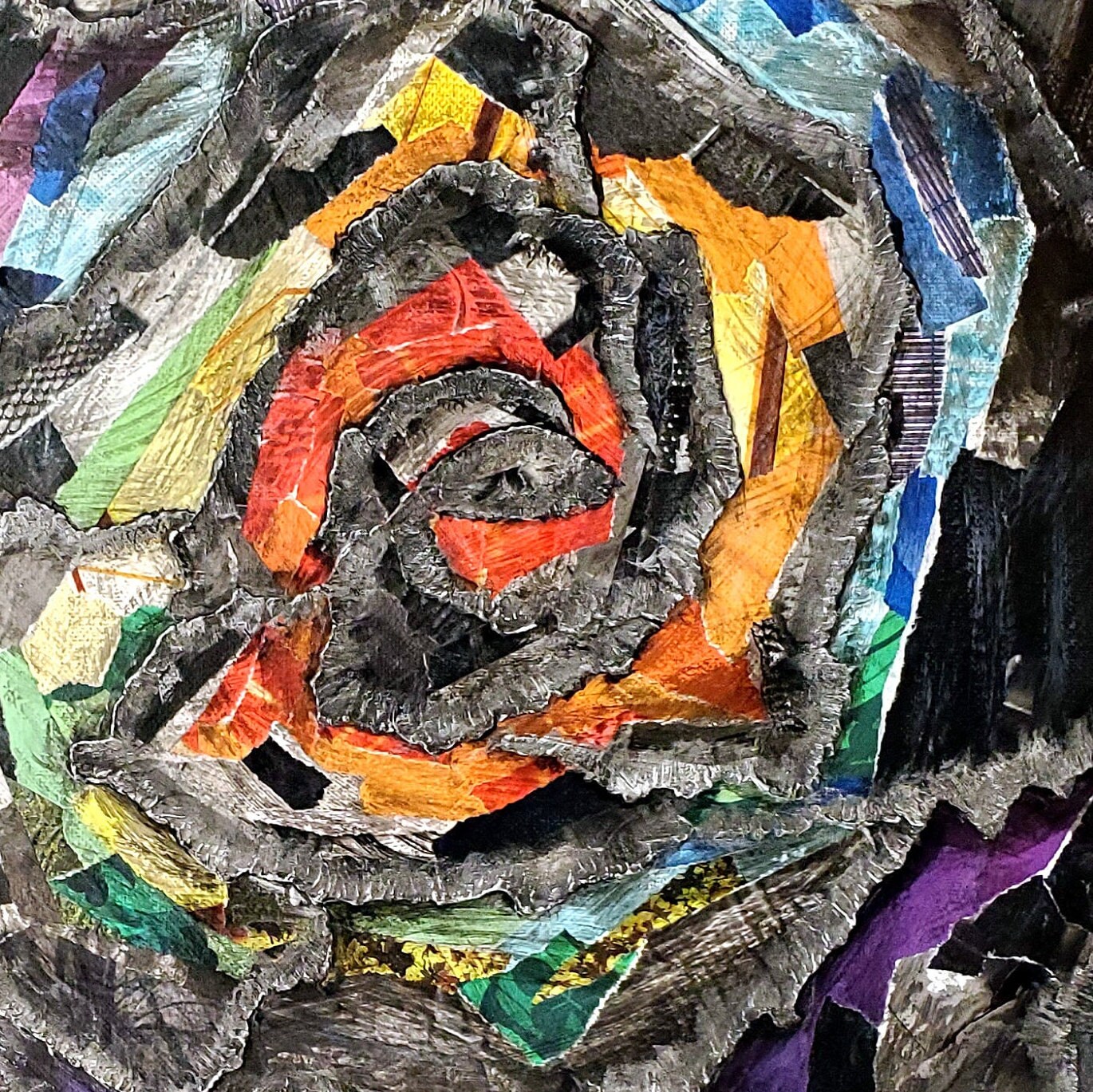 Rainbow Rose Print - Etsy