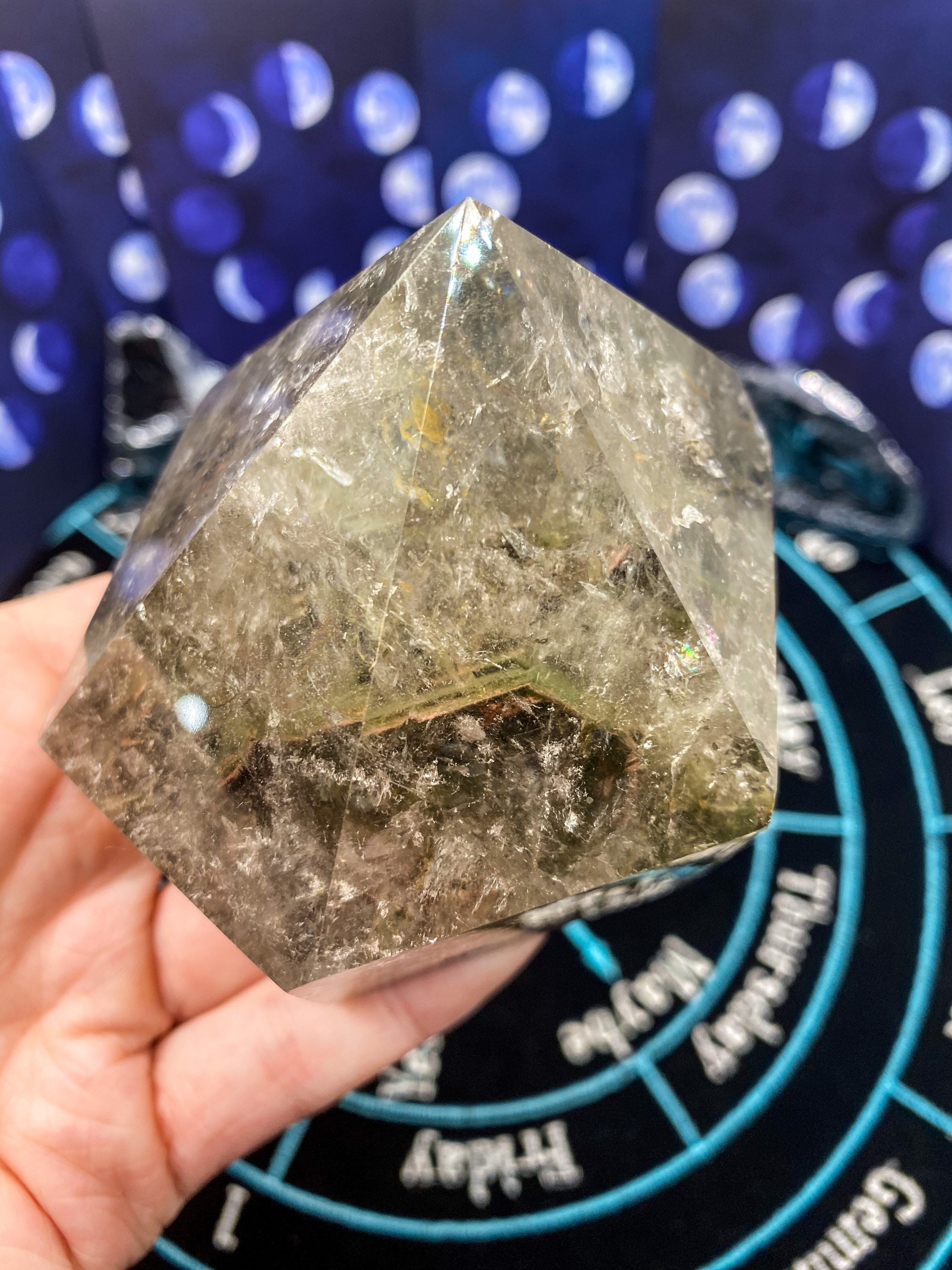 Garden Quartz Tower Lodalite High Quality Etsy