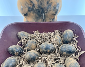 Primitive Grungy Eggs Bowl Fillers 6