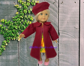 American Girl Sugarplum Coat Complete With Coat Hat and - Etsy