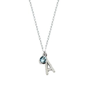Crystal Birthstone Sterling Silver 