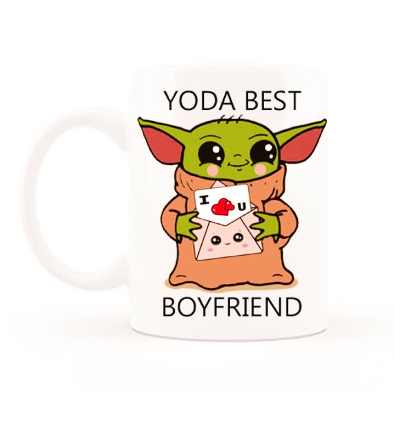 Yoda Best Boyfriend Yoda Best Mug Star Wars Valentines Day Etsy UK