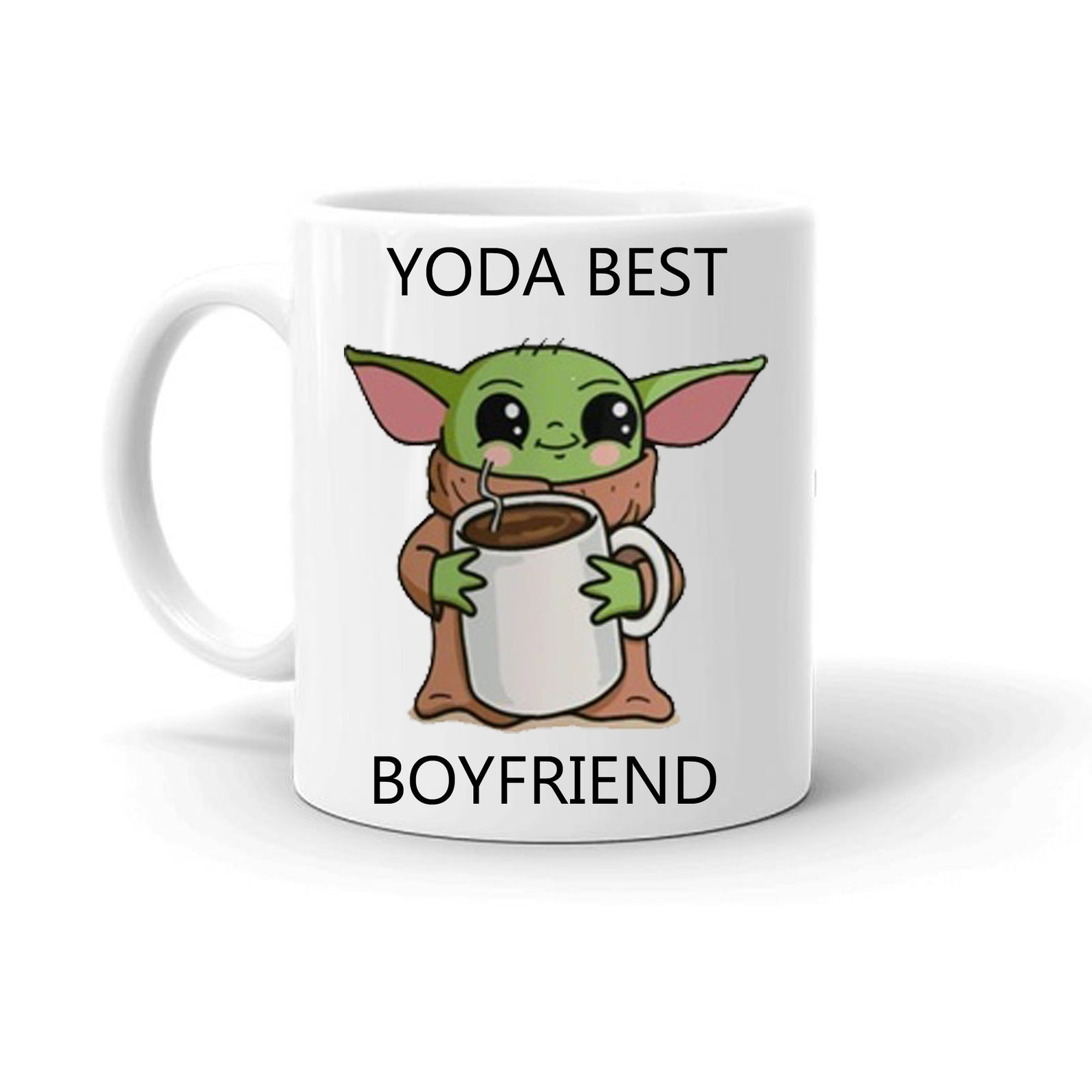 Yoda Best Boyfriend Yoda Best Mug Star Wars Valentines Day | Etsy