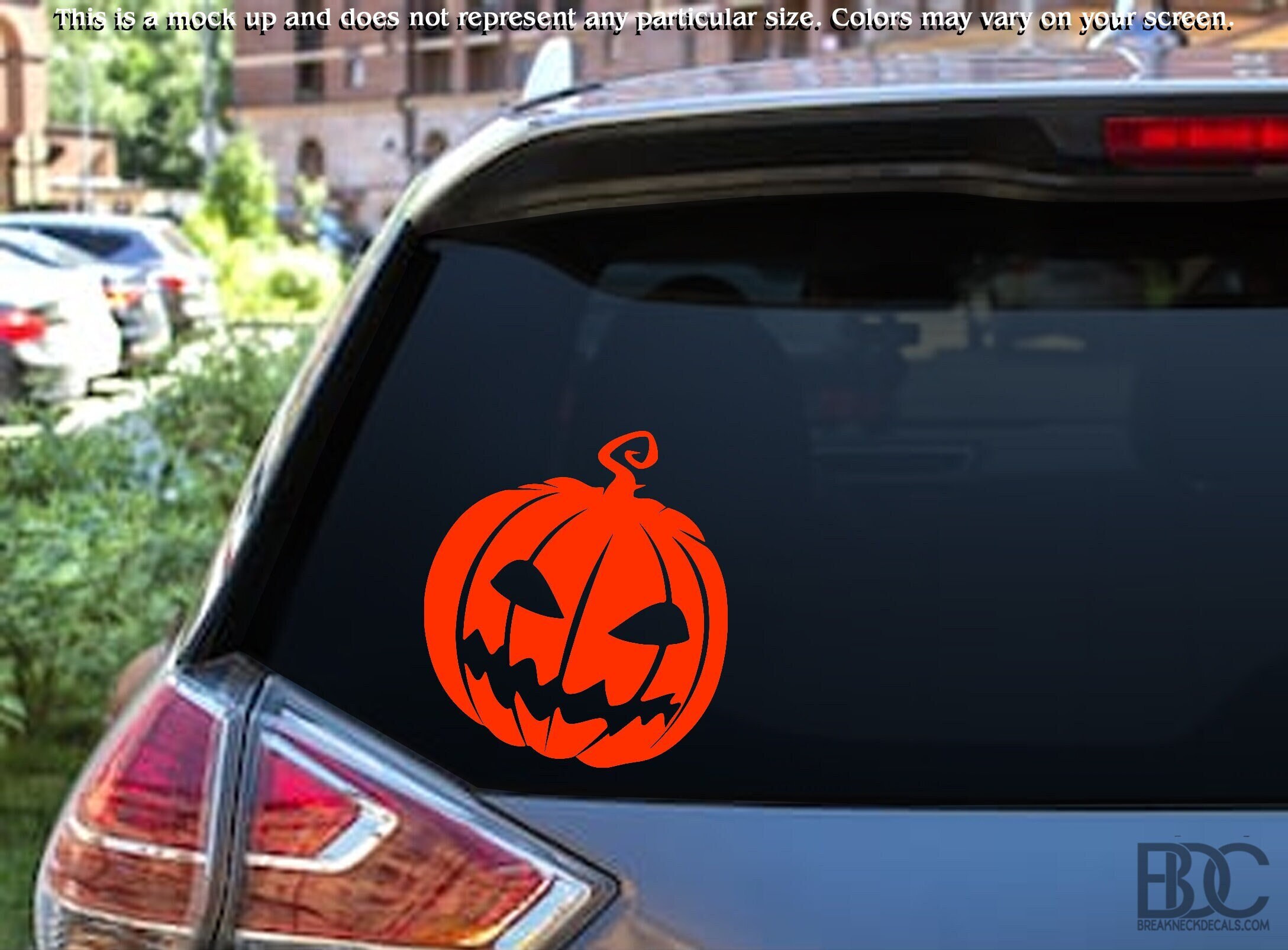 JackOLantern Pumpkin Halloween Vinyl Decal Sticker Etsy