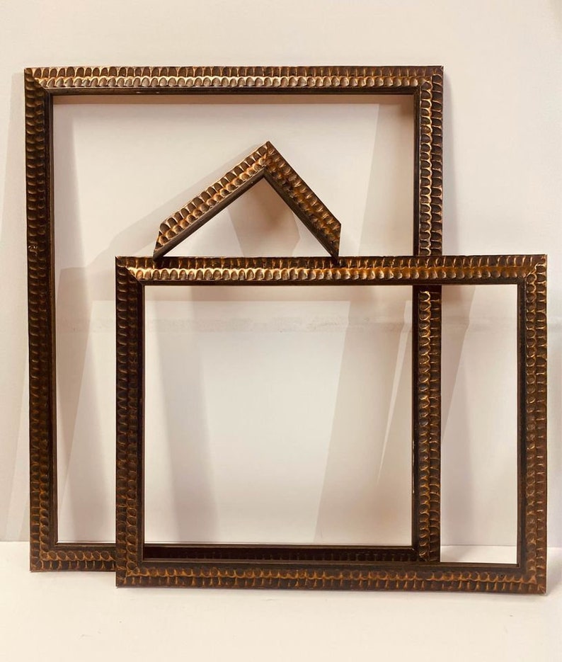 Custom Vintage Antique Bronze Frame Picture Frame Art Etsy