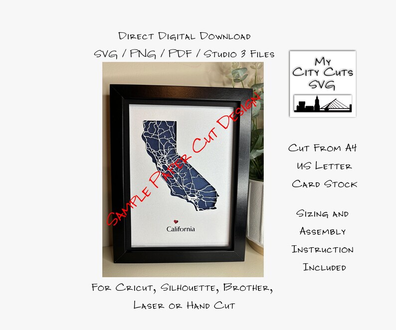 Paper Cut Shadow Box 3D Lightbox SVG PNG Pittsburgh Acrisure Football Stadium Cricut Silhouette Hand Cut Laser Layered Card Cut Files
