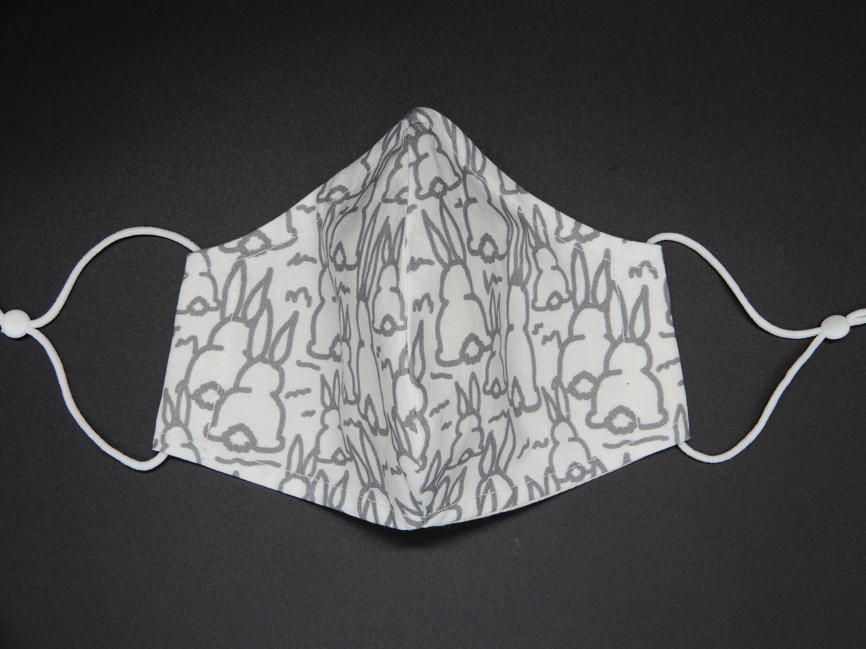 Bunny face mask/ Rabbit face mask/Halloween face mask/mask Etsy