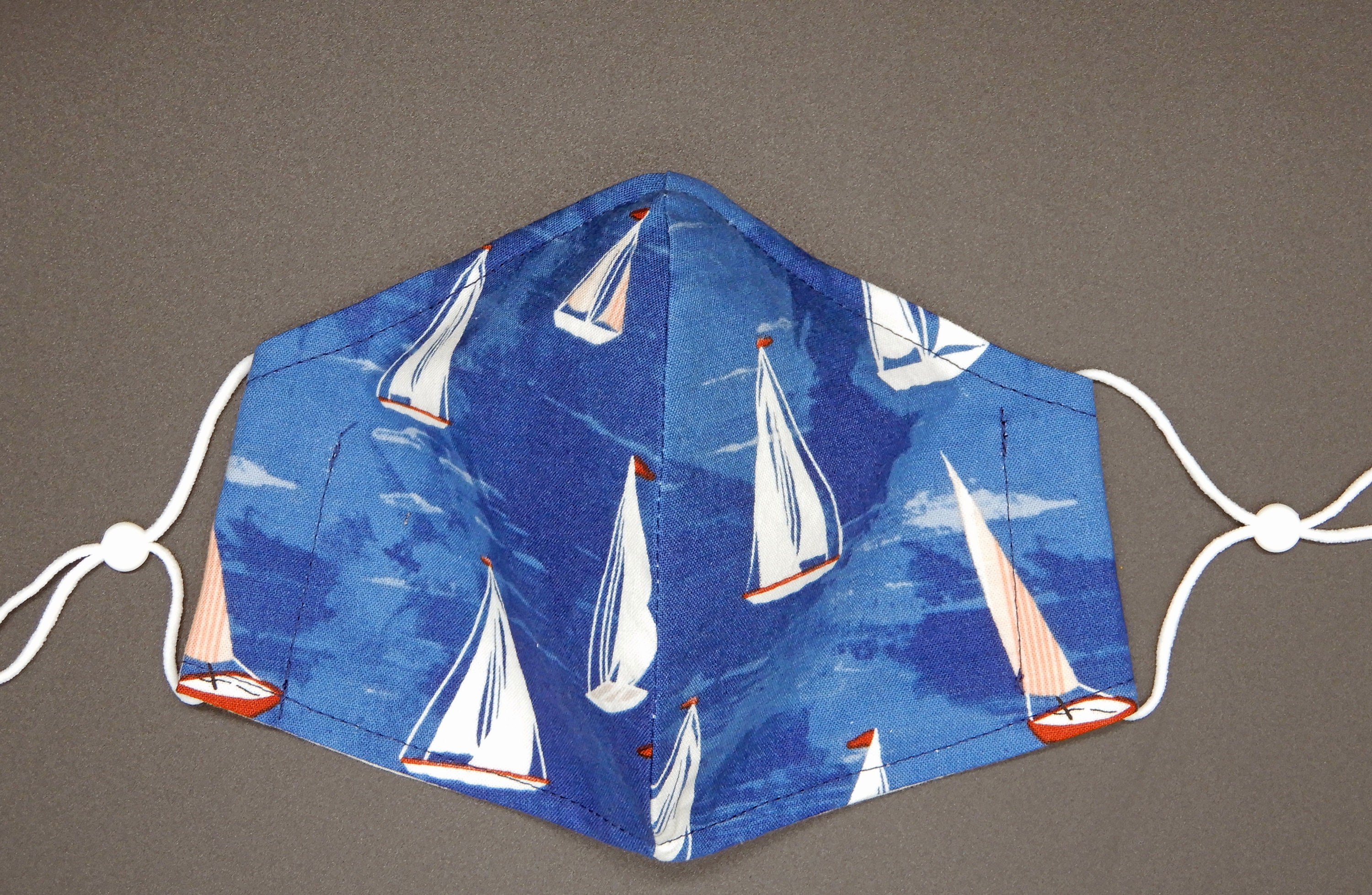 Sailboat Face Mask/Nautical mask/Ocean face mask/Summer face Etsy