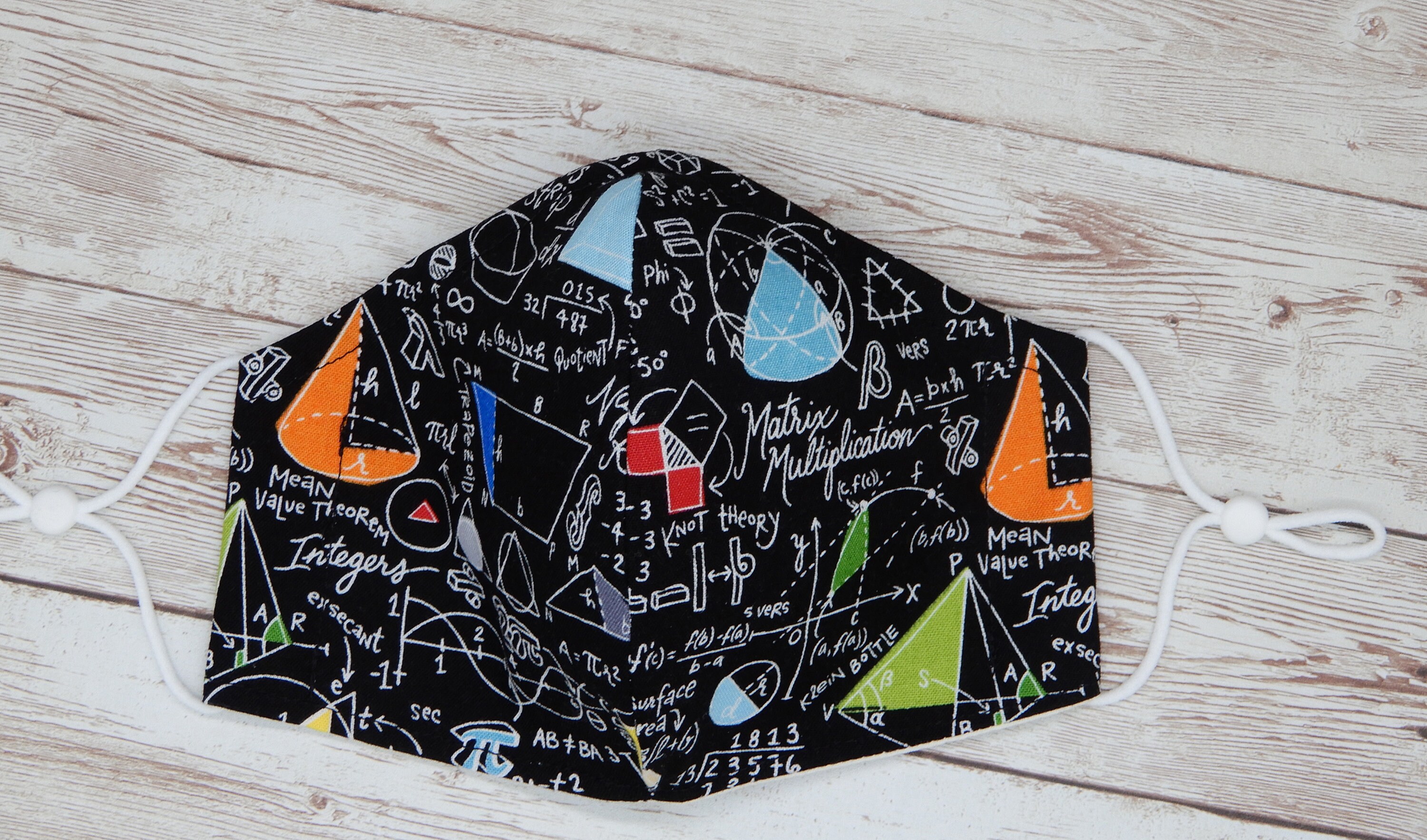 Math Face Mask Math Teacher Face Mask Mathematics Back to Etsy