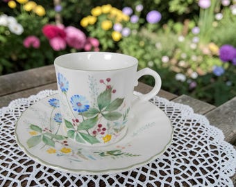 Mikasa Ultra Ceram Blossom Song Cup & Saucer Set DN003