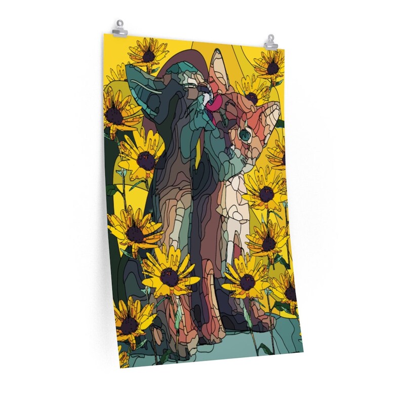 Pet Lover Cats Furry Friend Kittens Art Print Poster