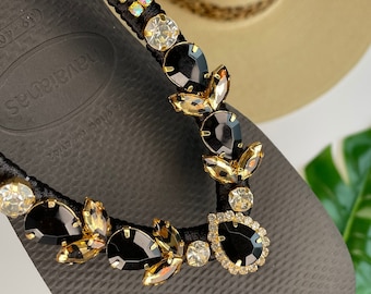 Animal print shoe, fancy thongs for women, bling sandals crystal, rhinestones flip flops as gift, flip flops embellished, flipflopcolors