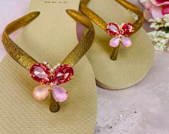 Swarovski Havaianas - Etsy UK