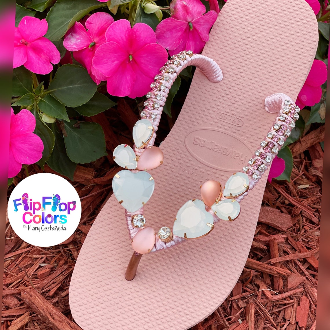 etsy custom flip flops