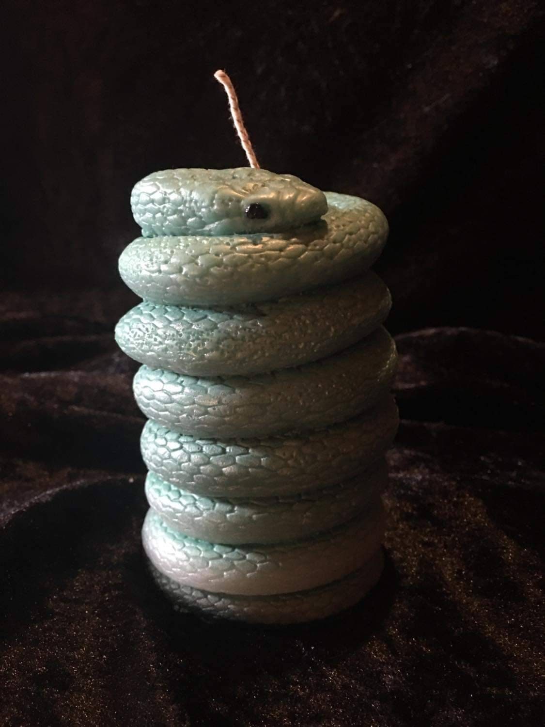 Snake Candle Snakes Snake Gift Gifts Snake Lover Etsy UK