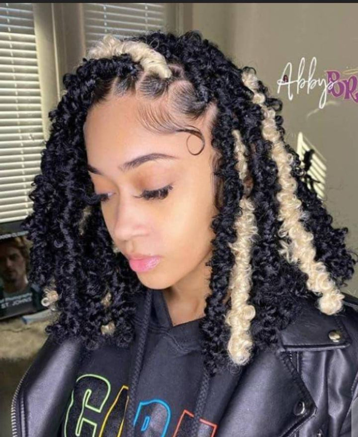 Butterfly locs distressed locs distressed locs Bob Etsy