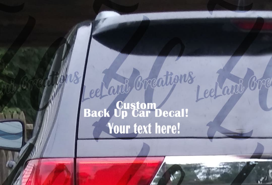 Create Your Own Car Decal Custom Text Mom Car Decal Custom Text Dad Car