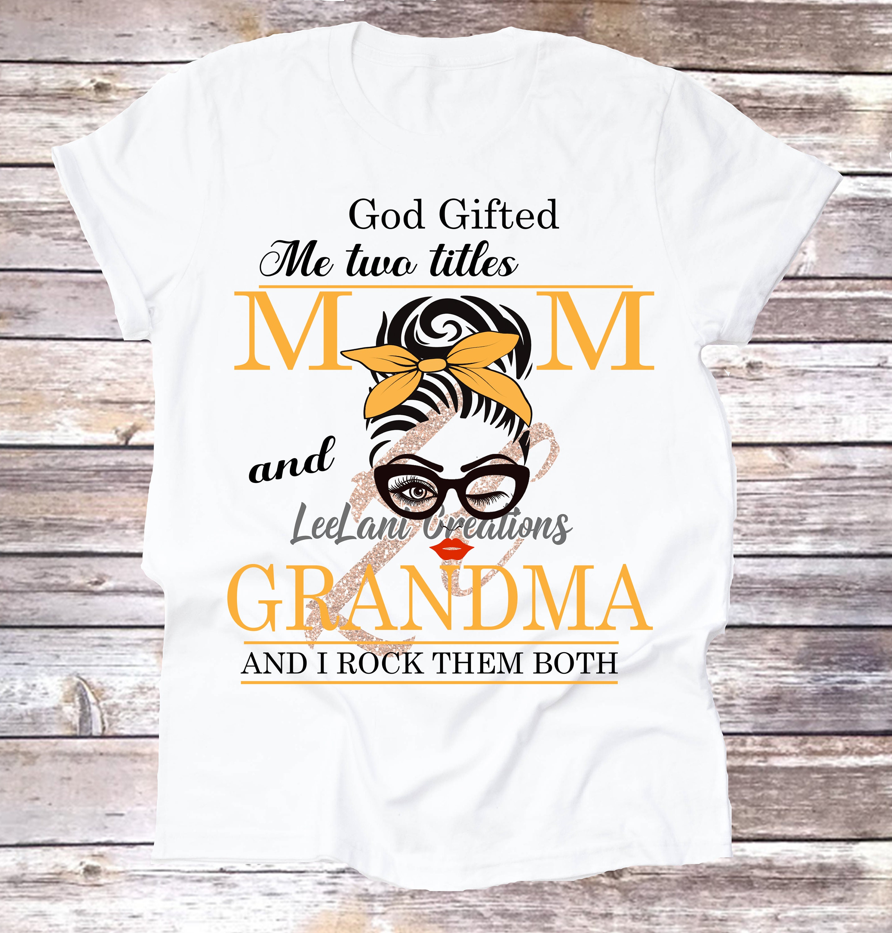 god gifted me two titles shirt