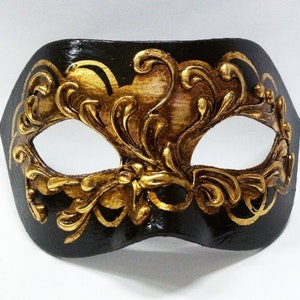 Venetian style mask Colombina model for carnival