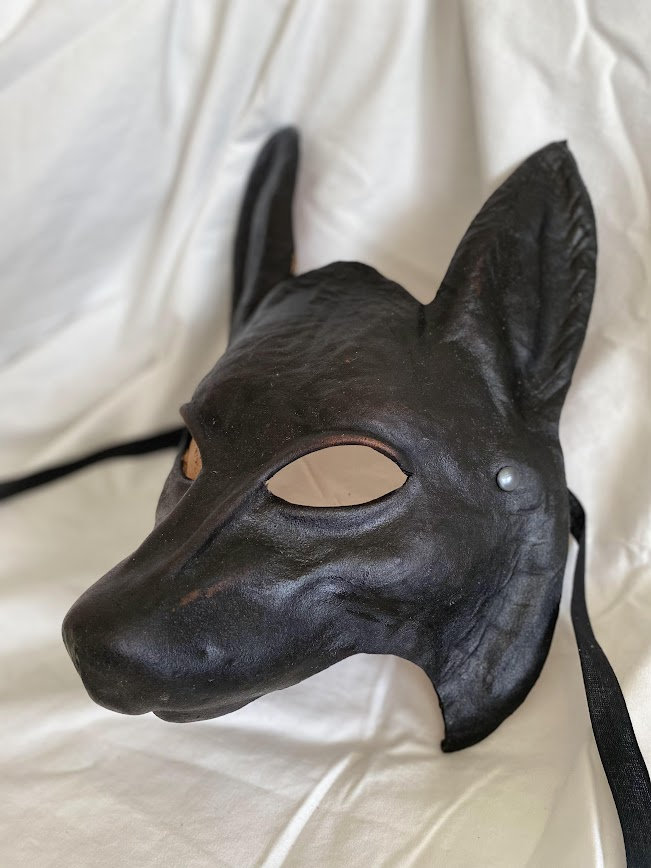 Venetian Dog venetian Mask - Limited Edition. Embrace whimsy and elegance with this exclusive design.