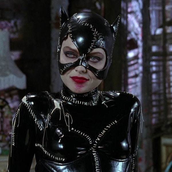 catwoman mask version black