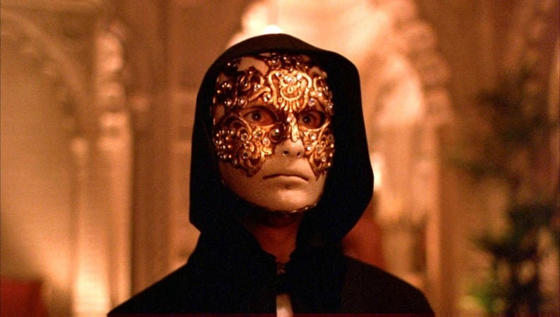 映画 Eyes Wide Shut トム クルーズ マスク プロップ 等身大