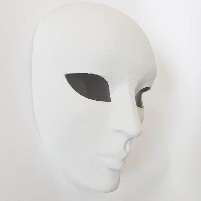 White Ink Mask White Mask - Etsy