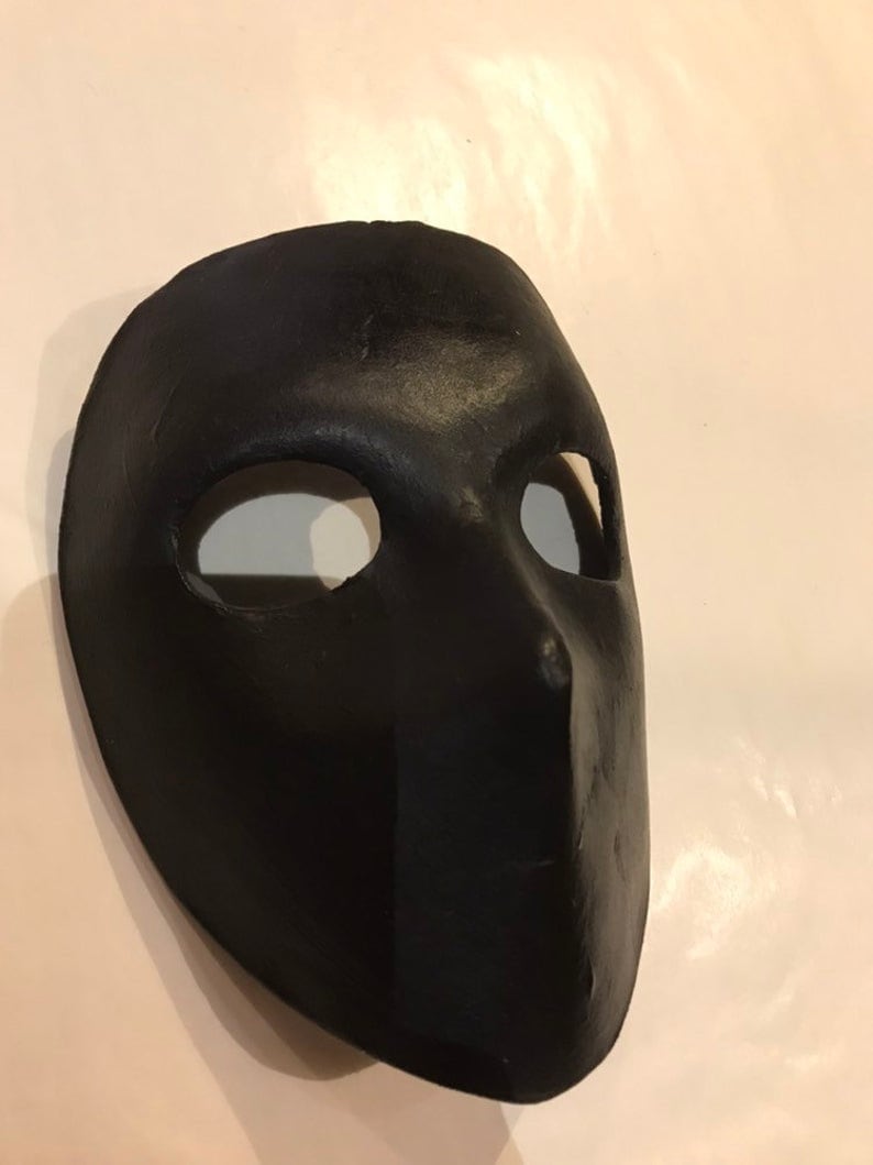 lotteri bag Tid Mask Ready Mute Moretta Mask Italian Venetian Commedia - Etsy