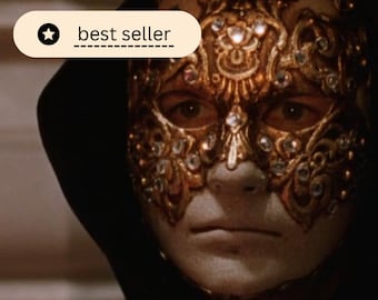 Originele maskerslijtage voor Tom Cruise Origineel model van Eyes Wide Shut Original Piece Mask gebruikt door in de film Tom Cruise-mantel Kubrick&#39;s gemaskerde