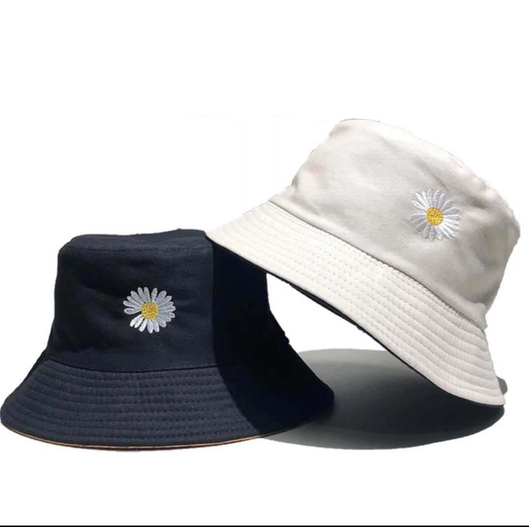 Light Blue Bucket Hat Reversible with Removable High Quality Etsy