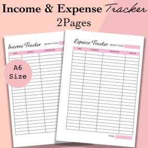 A6 Printable Planner Inserts, A6 Weekly Inserts, Weekly Vertical on 2 Pages  Undated Grid Hourly Time, A6 Printable, Foxy Fix A6, A6 Inserts