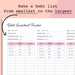 Debt Snowball Tracker Printable, Debt Free Chart, Debt Payoff Worksheet ...