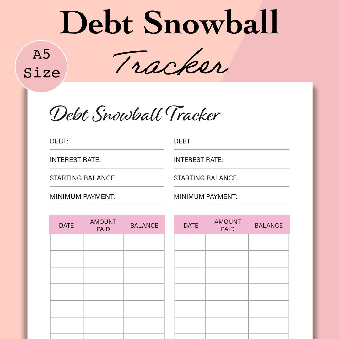 a5-debt-snowball-tracker-printable-debt-free-chart-template-a5-debt-payoff-worksheet-pdf-debt-progress-digital-download-etsy