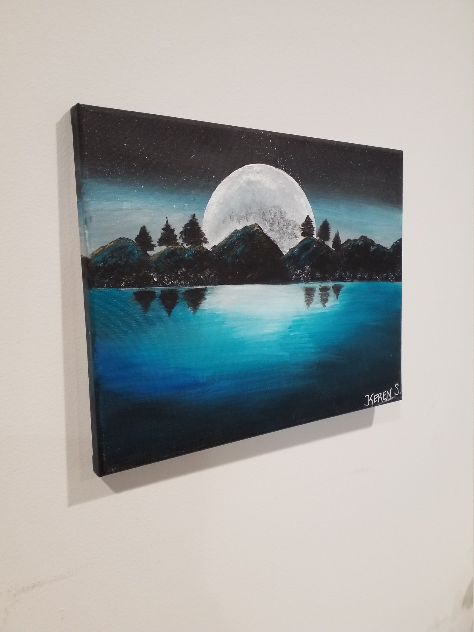 Ocean Wall Art Coastal Wall Decor Seascape Painting Etsy