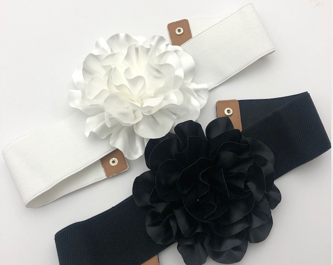 Efflorescence Belt in Satin