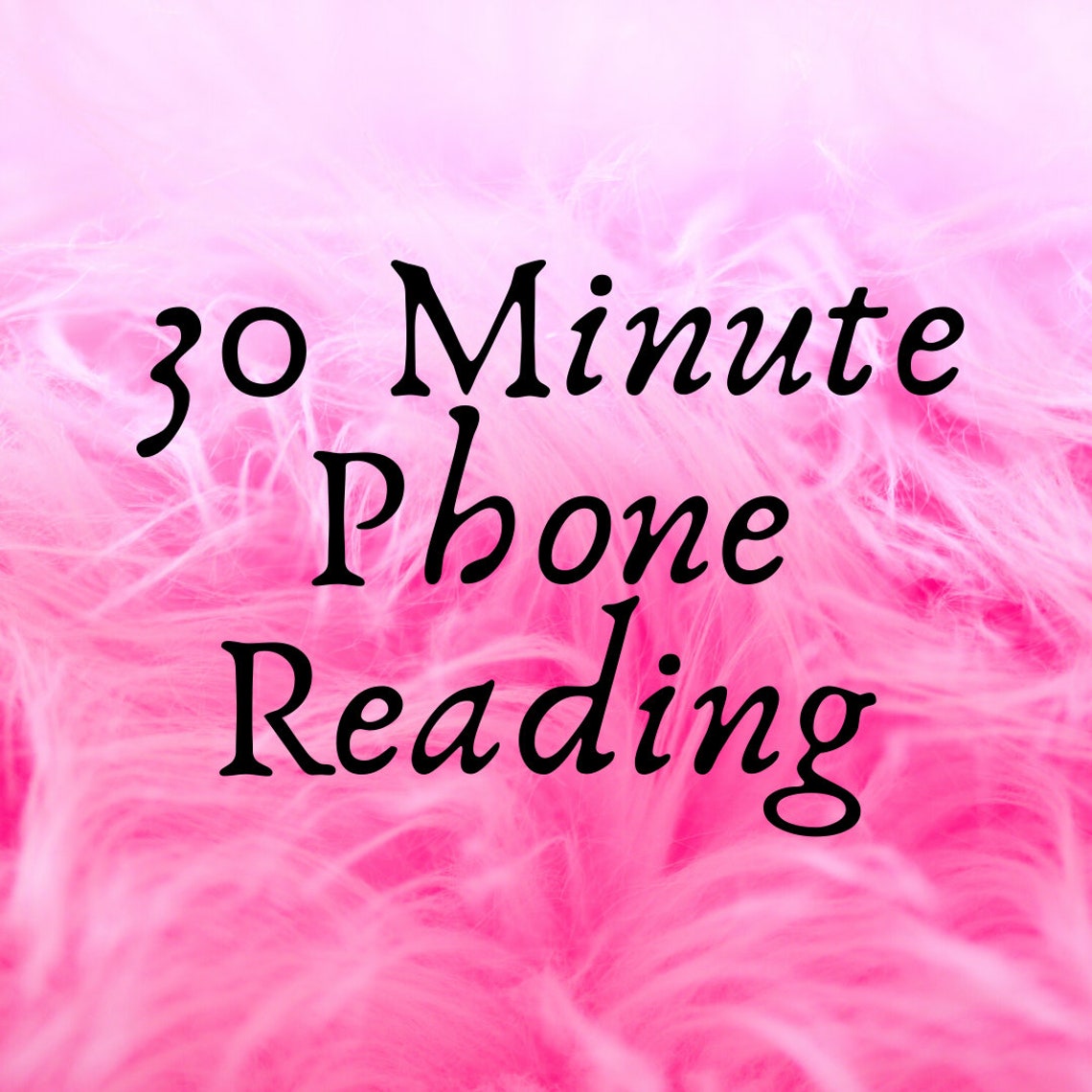 30 Minute Phone Reading Etsy