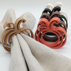 Harvest 2025 napkin rings